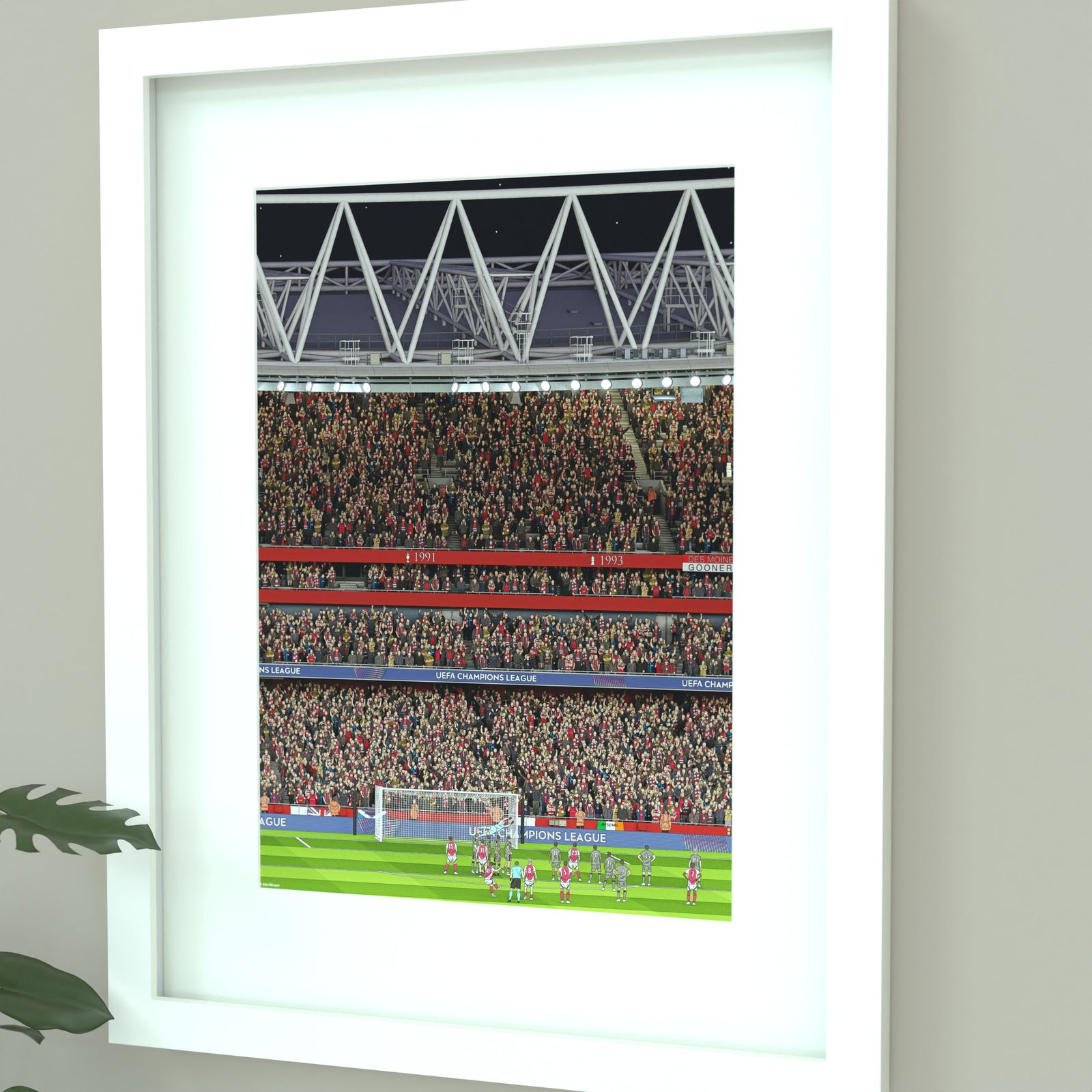Arsenal - Declan Rice Free-Kick Print