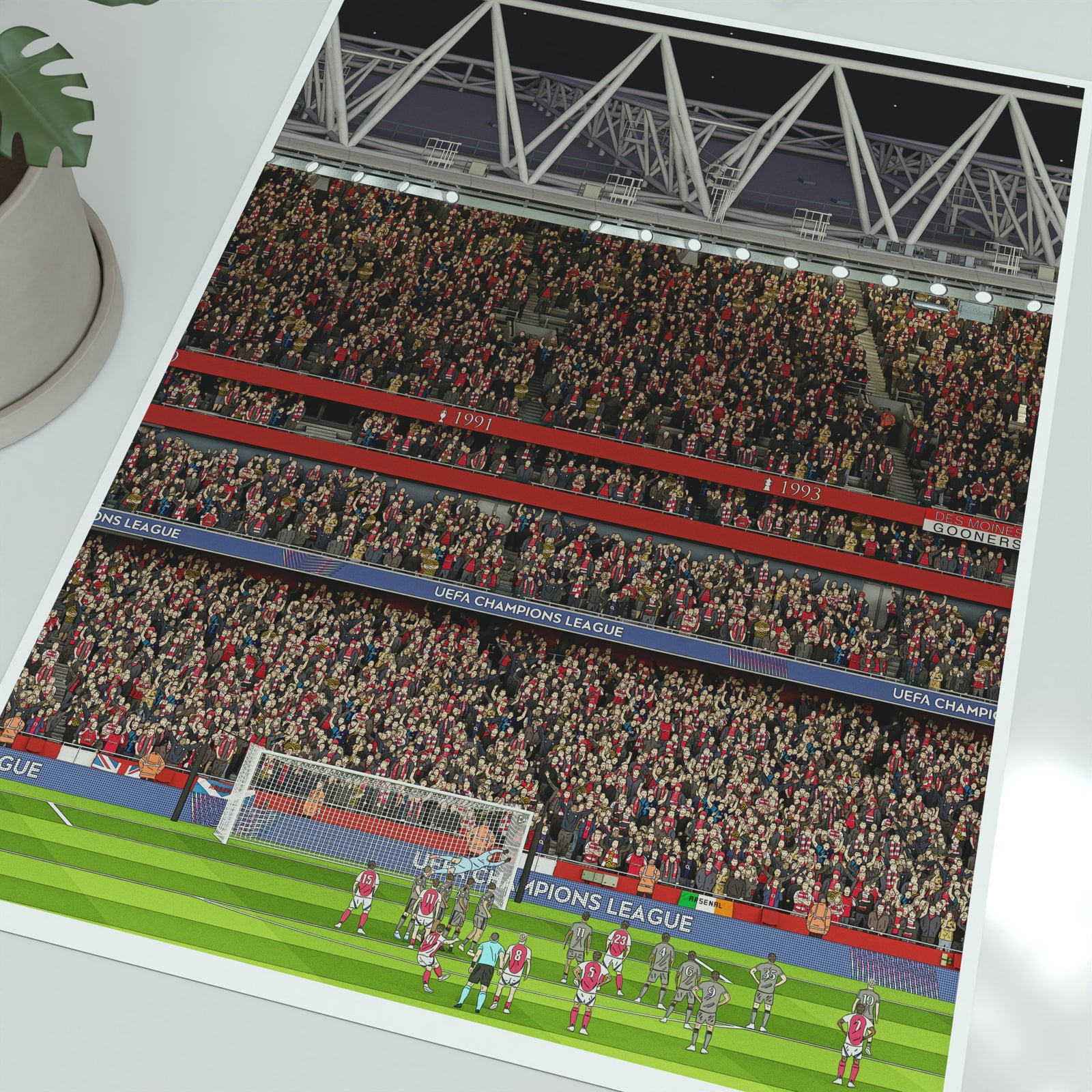 Arsenal - Declan Rice Free-Kick Print