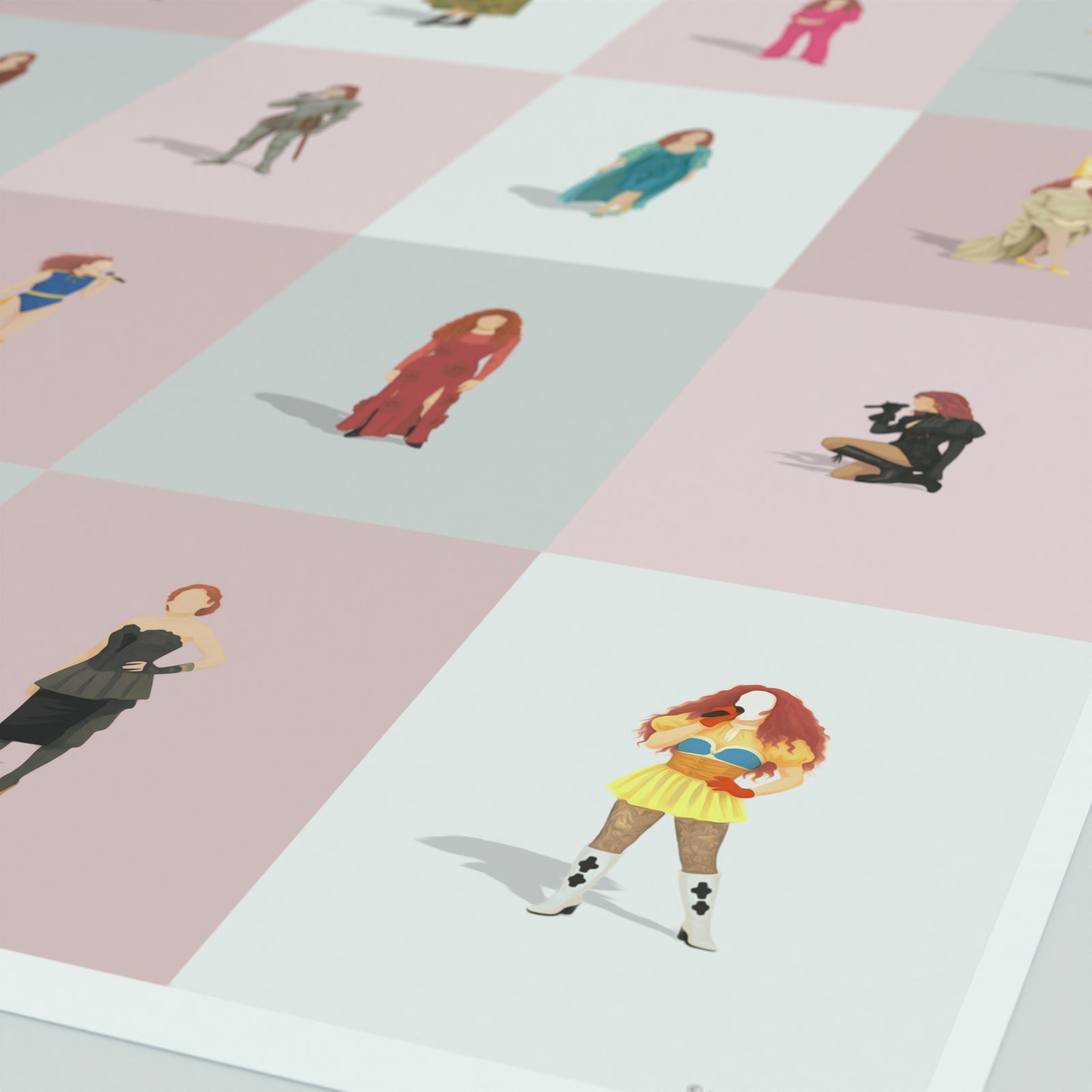 Chappell Roan Print - Illustrated Art Print by DGriffinArt