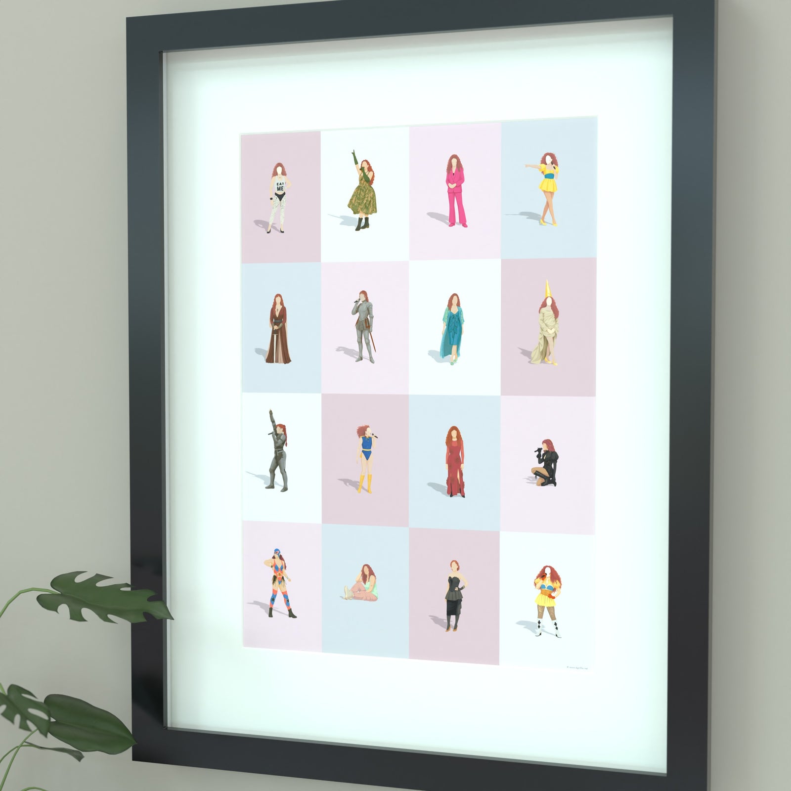 Chappell Roan Print - Illustrated Art Print by DGriffinArt