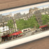 Hyper-detailed Paris streetscape with wrought-iron balconies
