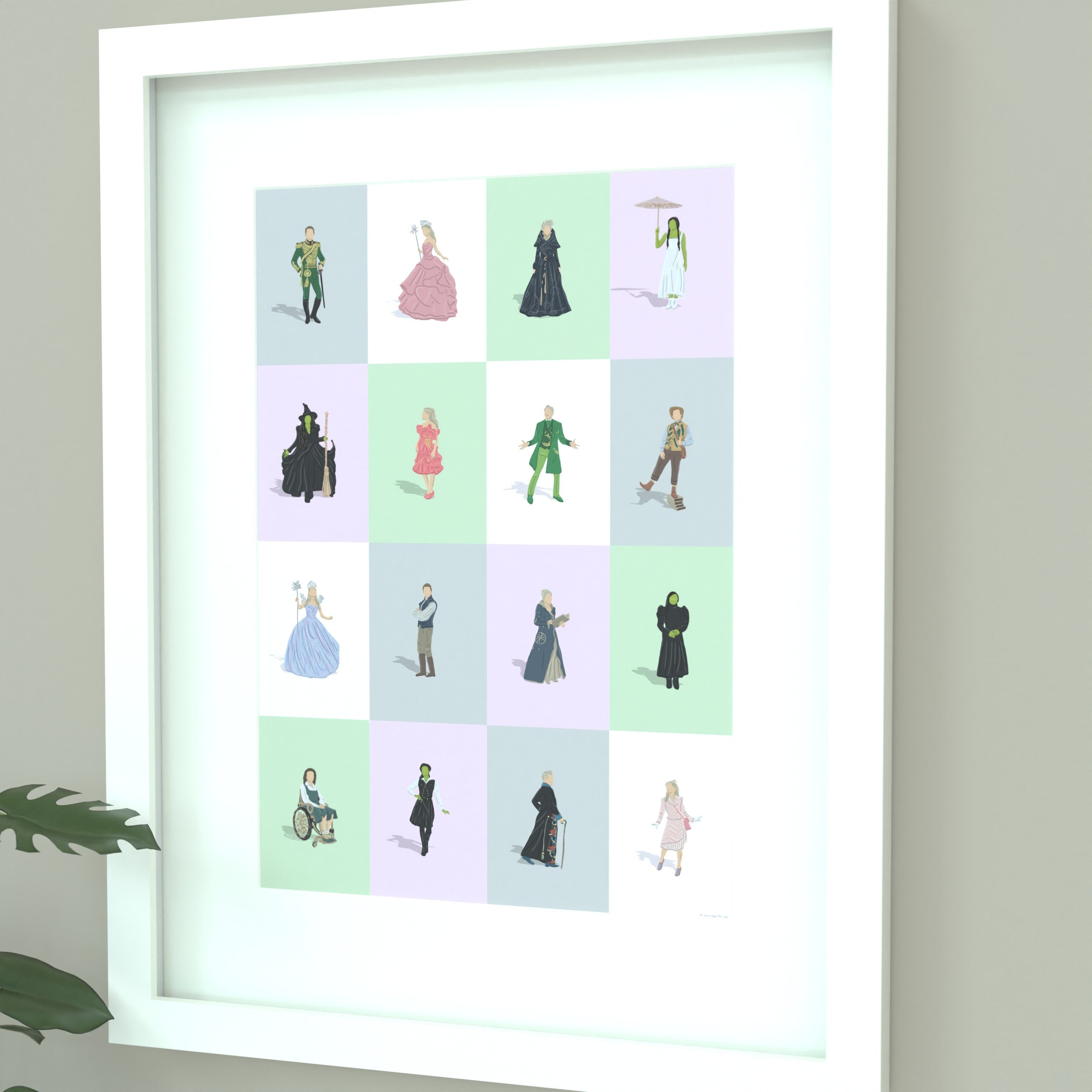 Wicked Characters Print