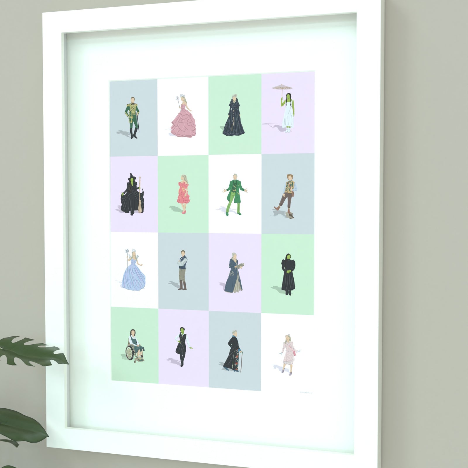 Wicked Characters Print