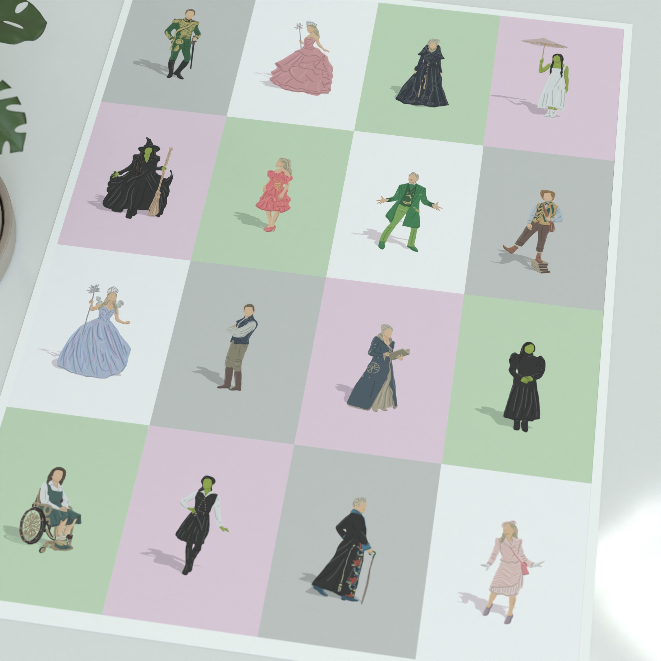 Wicked Characters Print