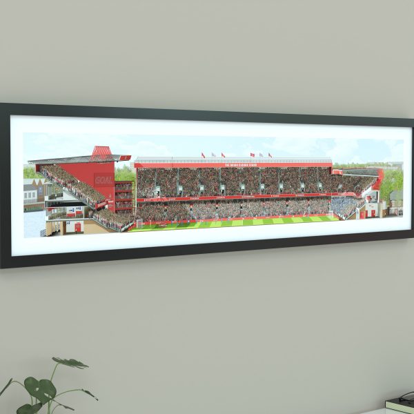 Panoramic Print of the City Ground Nottingham Forest FC