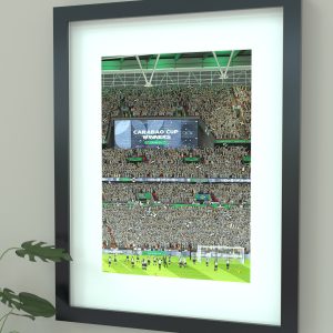 Newcastle United 2025 Carabao Cup Champions Print